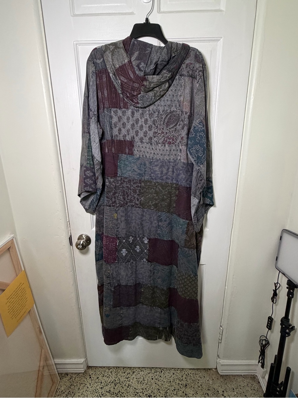 Earthbound Patchwork Tunic Dress XL - Picture 5 of 9